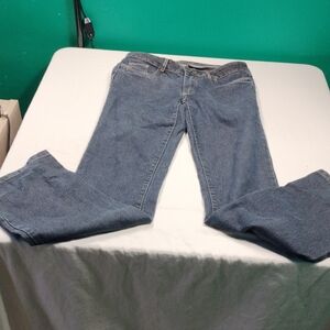 Men's Straight Leg Blue Jeans